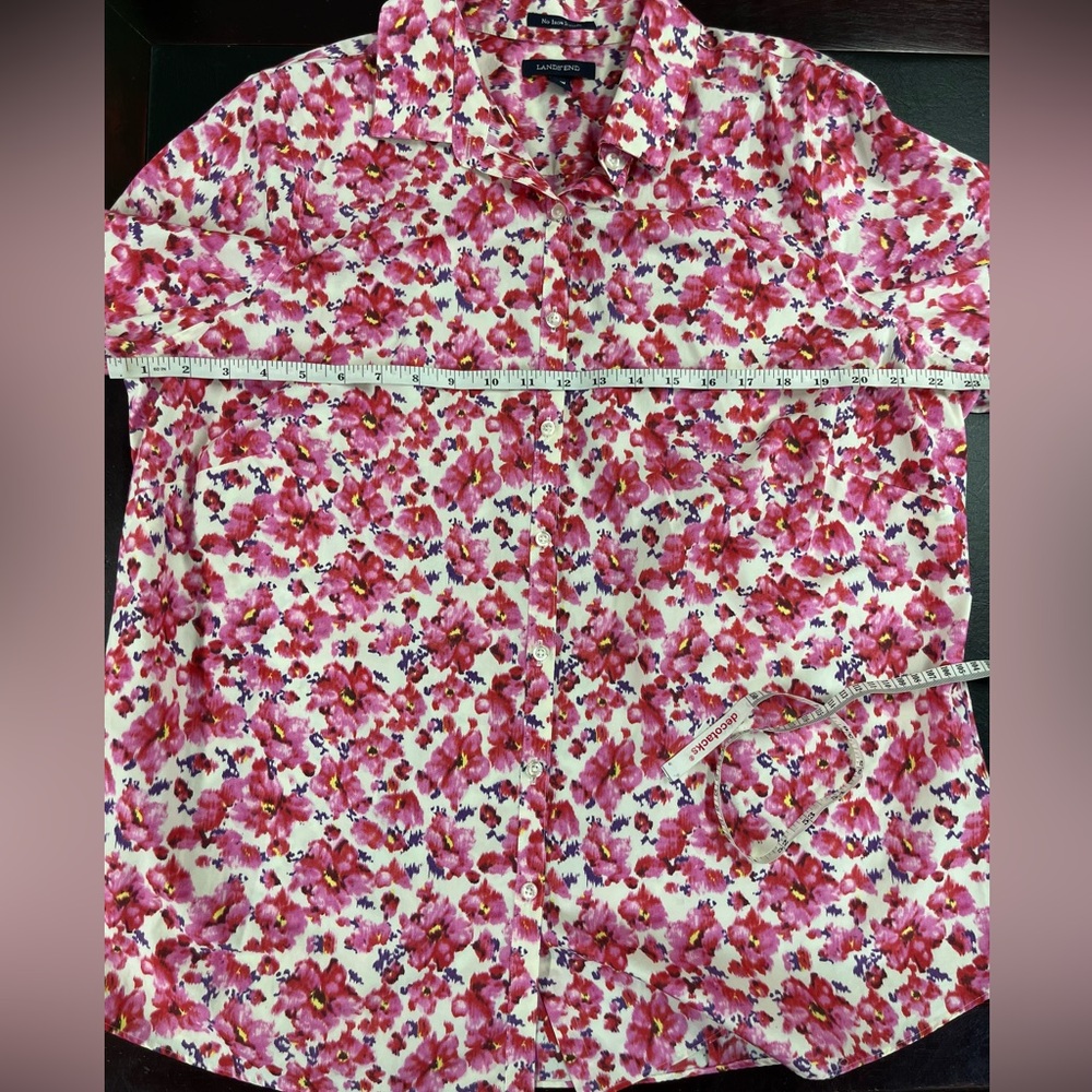 Lands End No Iron shirt size 18W - Picture 7 of 8